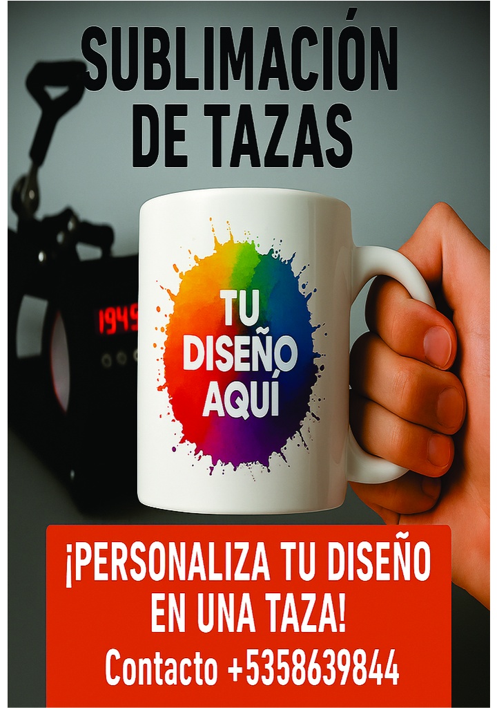 Servicio Impresión de Tazas 