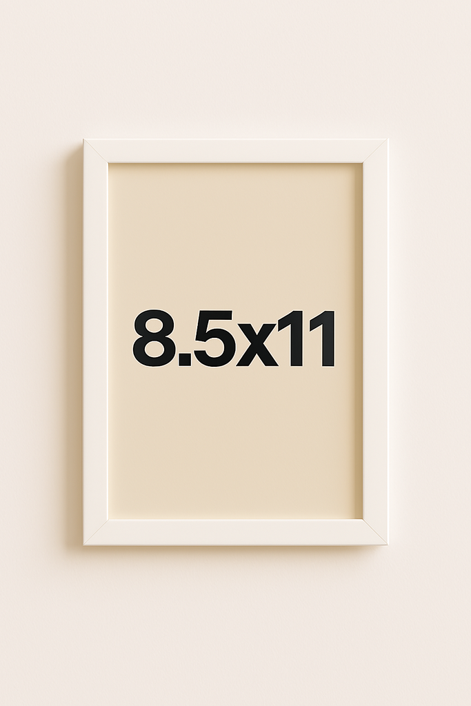 Cuadro Para Fotos de 8.5 x 11 pulg