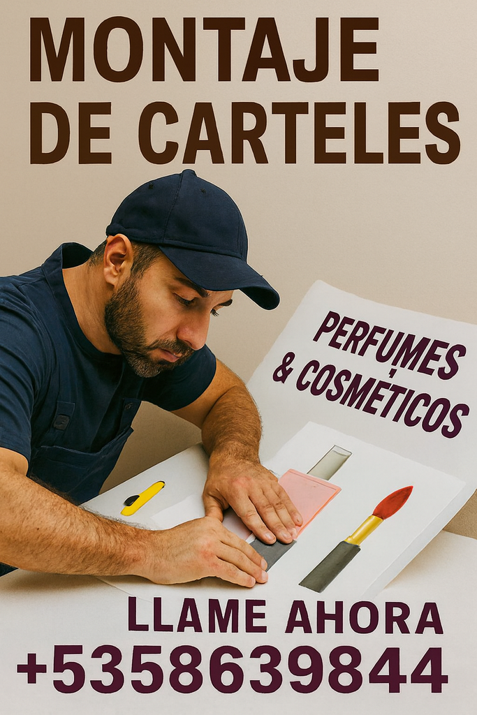 Servicio de Montaje de Cartel