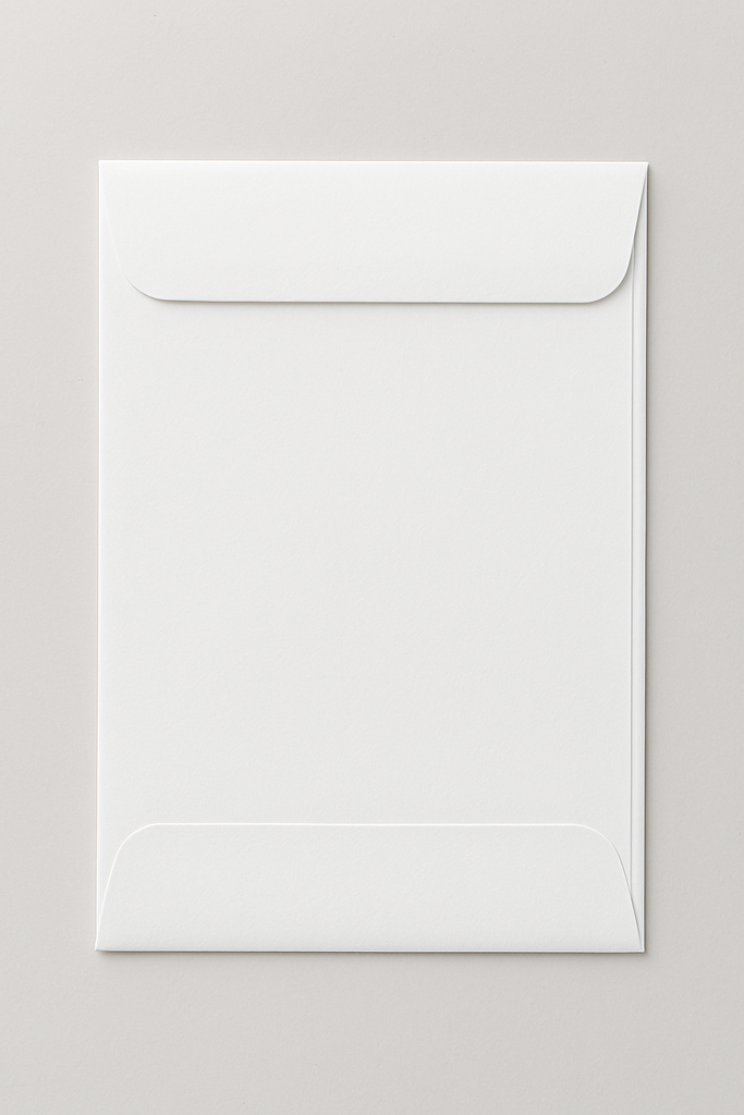 Sobre Blanco de Papel Oficio(8.5x13)