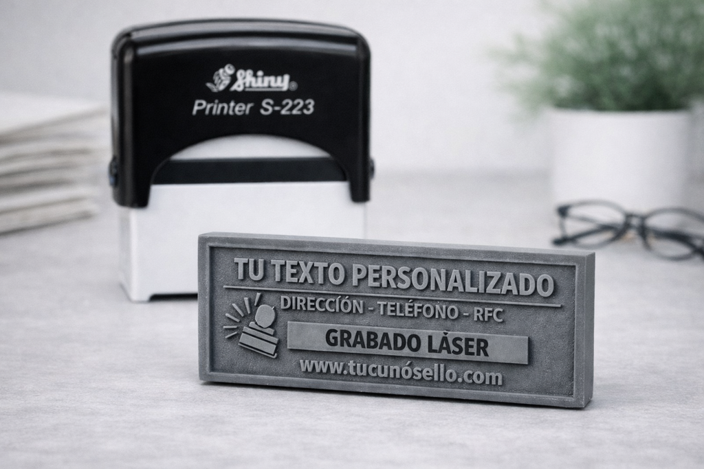 Servicio de Impresión de Goma Para Cuño