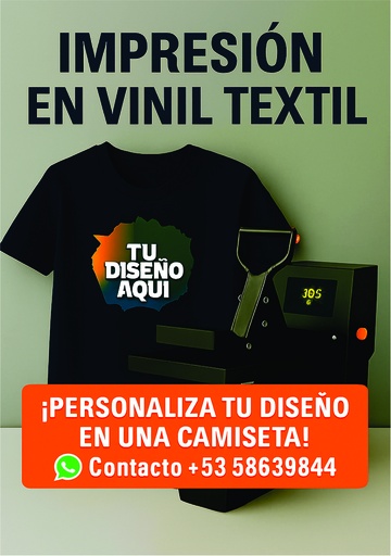 [SeImPuAdViTePe-0534] Servicio Impresión Pulover Adulto en Vinil Textil