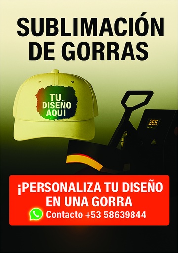 [SeImGoPe-0535] Servicio Impresión de Gorras 