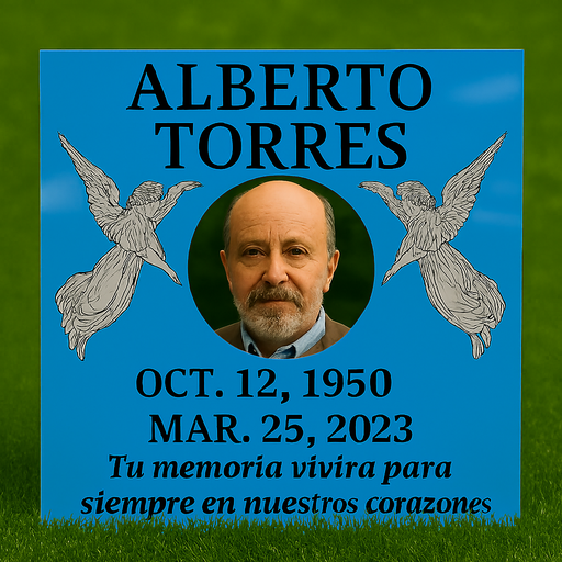 Servicio de Personalización de Lápida Mortuoria 
