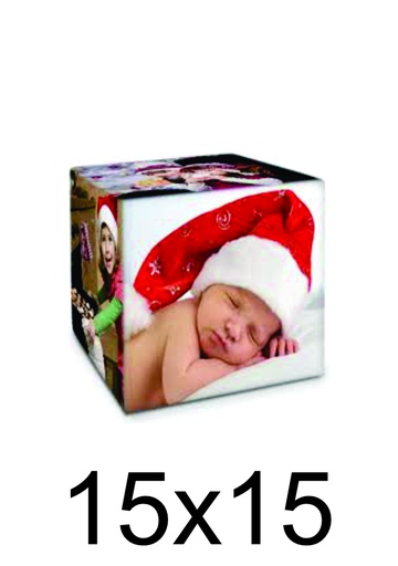 Servicio de Personalización de Cubos con 4 Fotos