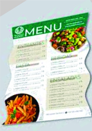 Servicio de Personalización de Porta Carta Menú