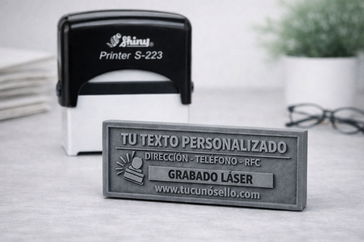 Servicio de Impresión de Goma Para Cuño